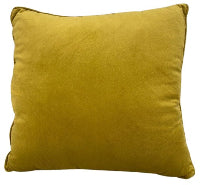 Almofada Veludo Mostarda