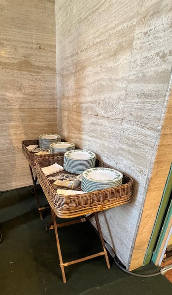Gueridon Rattan