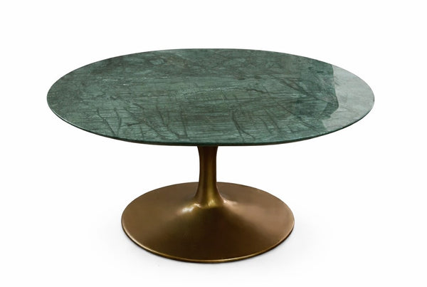 Mesa Centro Saarinen Mármore Guatemala Oval