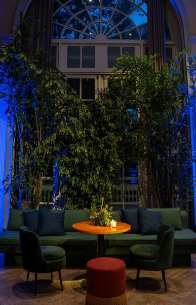 Sofá Futon Linho Verde Bossa